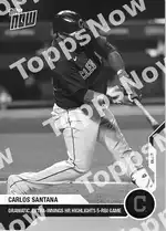 Carlos Santana 2020 Topps NOW #124 カード情報