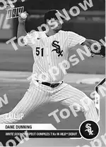 White Sox Prospect Compiles 7 Ks in MLB Debut 2020 Topps NOW #128 Card Details