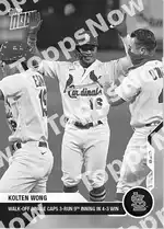 Walk-Off Single Caps 3-Run 9th Inning in 4-3 Win 2020 Topps NOW #137 Card Details
