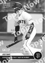 Scorches Double for 1st MLB Hit in Debut 2020 Topps NOW #138 カード情報