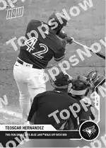 Teoscar Hernández 2020 Topps NOW #184 Card Details