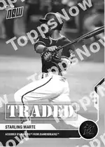 Acquired by Marlins from Diamondbacks