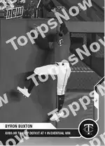 Byron Buxton 2020 Topps NOW #197 カード情報