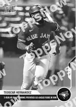 Teoscar Hernández 2020 Topps NOW #209 Card Details