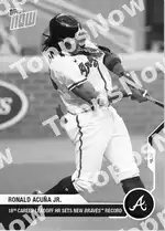 Ronald Acuña Jr. 2020 Topps NOW #216 カード情報