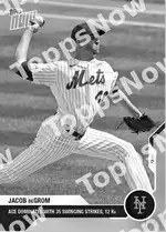 Jacob deGrom 2020 Topps NOW #223 カード情報