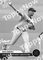 6 SHO IP, 6 Ks Against Braves Leads to 8-0 Win 2020 Topps NOW #230 カード情報