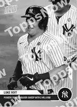 Powers Doubleheader Sweep with 2 HR, 6RBI 2020 Topps NOW #249 Card Details