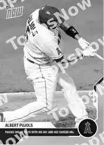Passes Willie Mays with His 661 and 662 Career HRs 2020 Topps NOW #285 カード情報