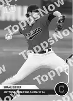 Shane Bieber 2020 Topps NOW #321 カード情報