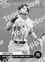Aaron Judge 2020 Topps NOW #331 Card Details