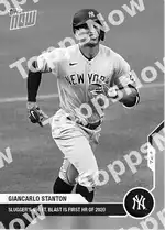 Giancarlo Stanton 2020 Topps NOW #3 Card Details