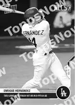 Enrique Hernández 2020 Topps NOW #441 Card Details