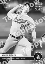 Walker Buehler 2020 Topps NOW #459 Card Details