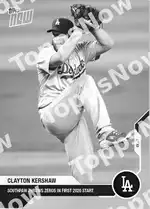 Clayton Kershaw 2020 Topps NOW #46 カード情報