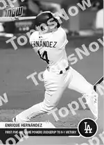 Enrique Hernández 2020 Topps NOW #6 カード情報