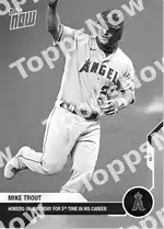 Mike Trout 2020 Topps NOW #71 Card Details