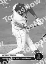 Career Hit 1,000 for Angels First Baseman 2020 Topps NOW #85 カード情報