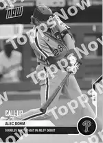 Alec Bohm 2020 Topps NOW #98 Card Details