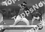 2nd Rookie to Throw at Least 5 No-Hit Innings in a World Series Game 2021 Topps NOW #1019 Card Details