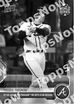 6th Go-Ahead Postseason HR Sets Club Record 2021 Topps NOW #1029 Card Details
