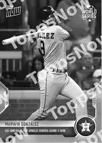 Marwin Gonzalez 2021 Topps NOW #1034 カード情報