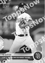 Yu Darvish  - 2021 MLB TOPPS NOW® Card 157 - Print Run: 360