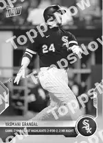 Yasmani Grandal 2021 Topps NOW #309 カード情報