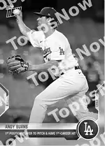 1st Position Player to Pitch & Have 1st-Career Hit 2021 Topps NOW #349 カード情報