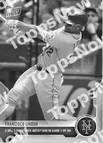Francisco Lindor 2021 Topps NOW #381 Card Details