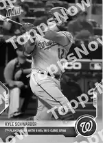 Kyle Schwarber 2021 Topps NOW #408 Card Details