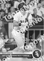 White Sox No. 9 Prospect Belts 1st Career HR 2021 Topps NOW #436 カード情報
