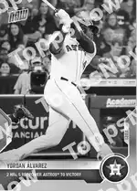 Yordan Alvarez 2021 Topps NOW #467 Card Details