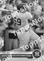 Tallies a Career-High 5 Hits in Yankees Big Win 2021 Topps NOW #469 Card Details