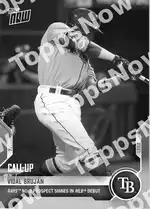 Rays No. 2 Prospect Shines in MLB Debut 2021 Topps NOW #470 カード情報