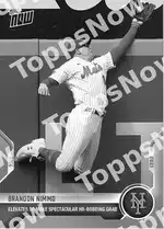 Brandon Nimmo 2021 Topps NOW #486 Card Details
