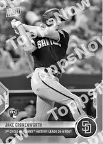 3rd Cycle in Padres History Leads 24-8 Rout 2021 Topps NOW #511 カード情報