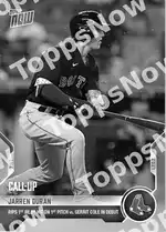 Jarren Duran 2021 Topps NOW #517 Card Details