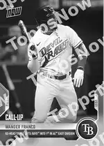 Wander Franco 2021 Topps NOW #589 Card Details