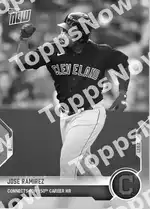 José Ramírez 2021 Topps NOW #607 Card Details