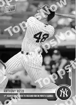 Anthony Rizzo, Anthony Rizzo 2021 Topps NOW #614 Card Details