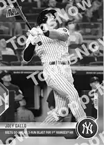 Belts Go-Ahead, 3-Run Blast for 1st Yankees HR 2021 Topps NOW #620 Card Details