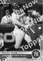 Giancarlo Stanton 2021 Topps NOW #653 Card Details