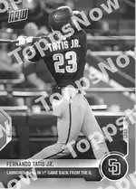 Fernando Tatis Jr. 2021 Topps NOW #664 Card Details