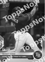 Wander Franco 2021 Topps NOW #680 カード情報