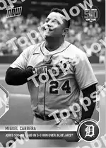 Joins 500-HR Club in 5-3 Win Over Blue Jays 2021 Topps NOW #691 カード情報