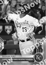 Salvador Perez 2021 Topps NOW #758 Card Details