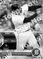 Hits in 9 Straight At-Bats Marks Tigers Record 2021 Topps NOW #789 カード情報