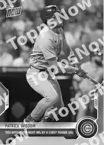 Patrick Wisdom 2021 Topps NOW #808 Card Details