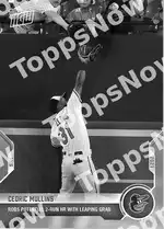 Cedric Mullins 2021 Topps NOW #813 Card Details